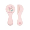 Kikka Boo Βρεφική Βούρτσα & Χτένα Savanna Pink 31303040087 2τμχ
